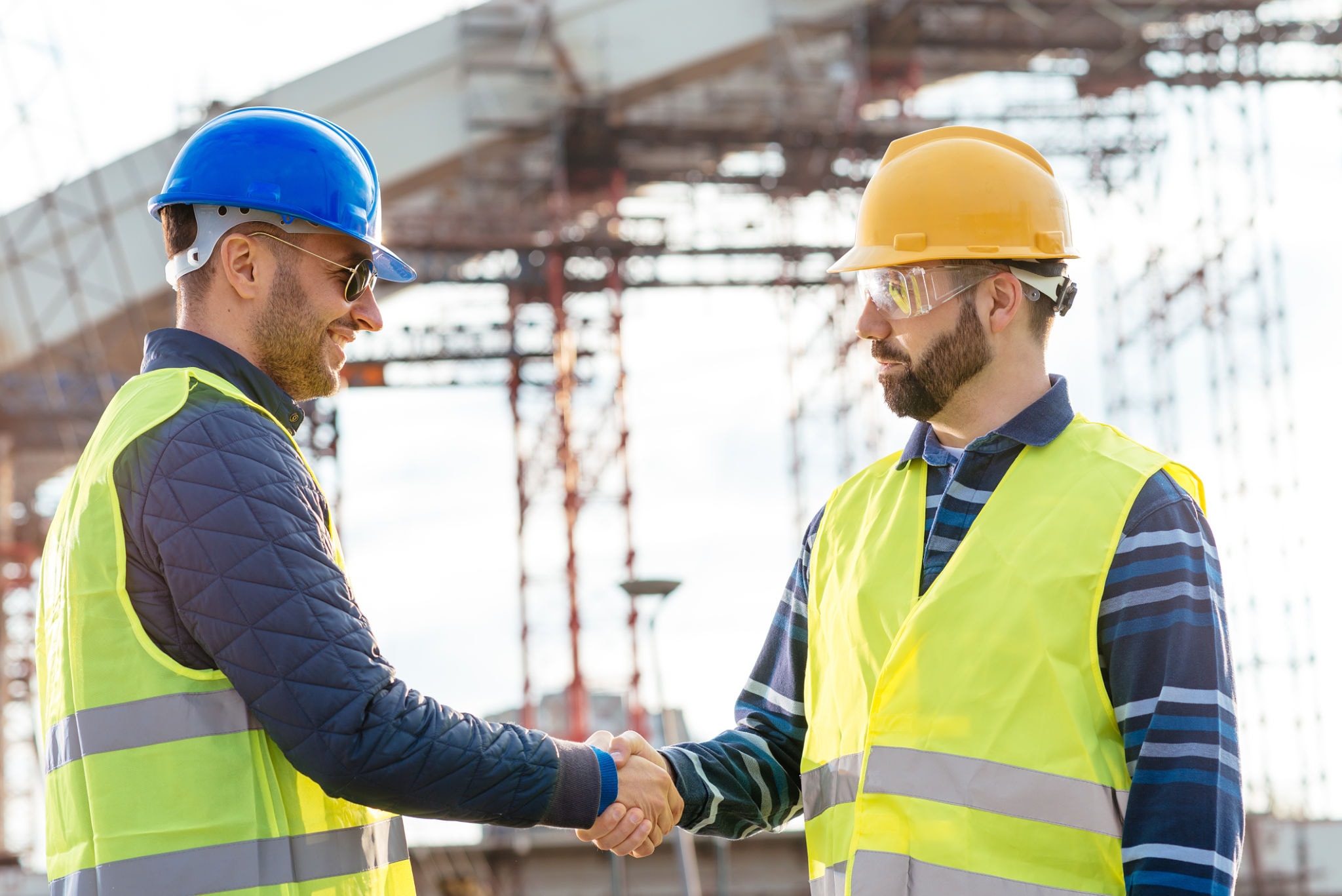 Ironline Fleet team on a construction site